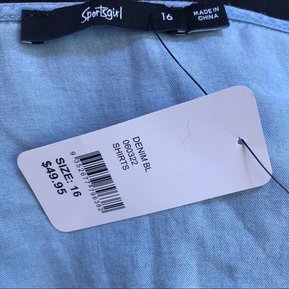 🌿 SPORTSGIRL 🌿 women’s new sweetheart crop blouse 3/4 sleeve size 16 - Picture 4 of 6